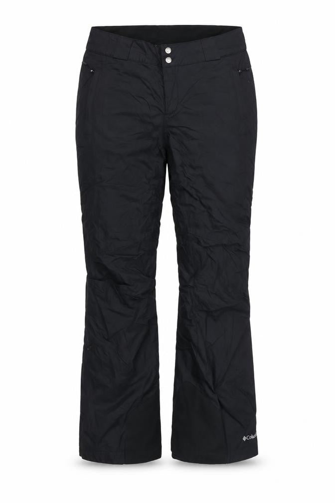 Columbia Womens Black M Regular Waterproof Insulated Snow Pants