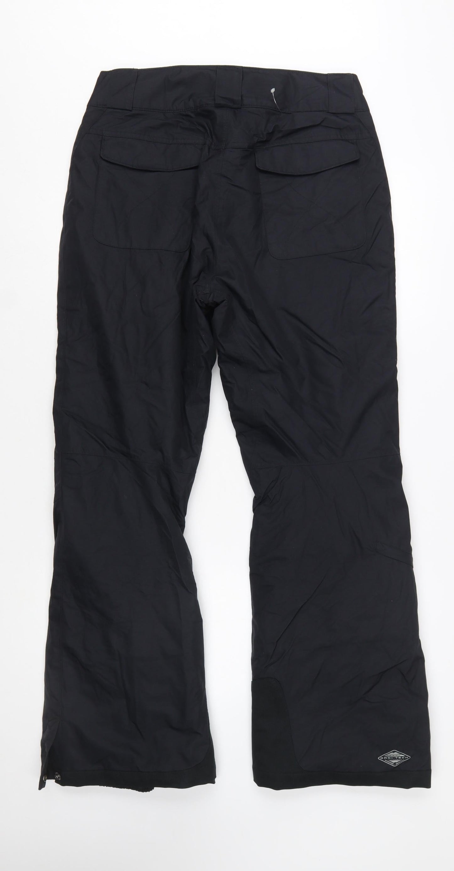 Columbia Womens Black M Regular Waterproof Insulated Snow Pants