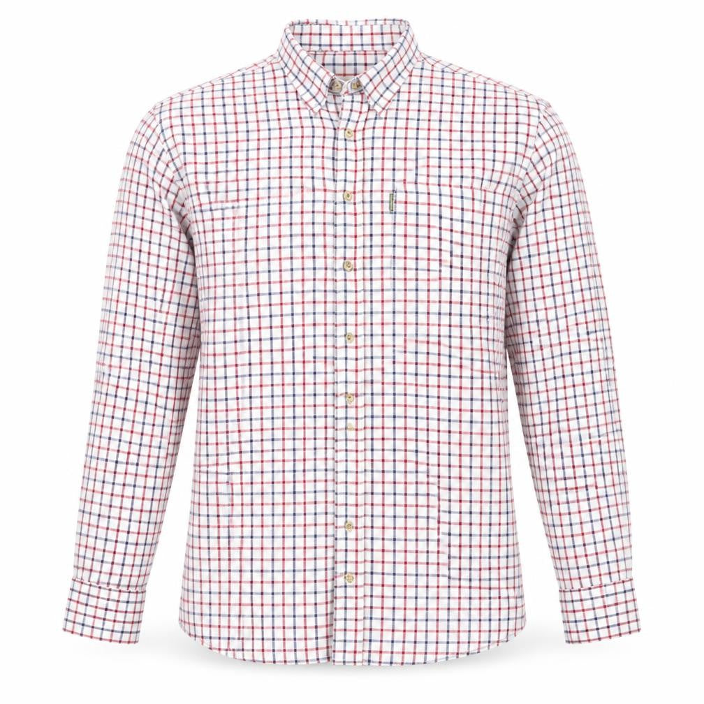 Champion Men's Multicoloured Check Classic Fit Button-Up Shirt L