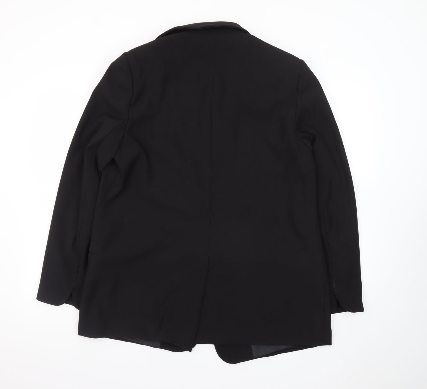 Next Women Black Tailored Single-Breasted Blazer UK 16