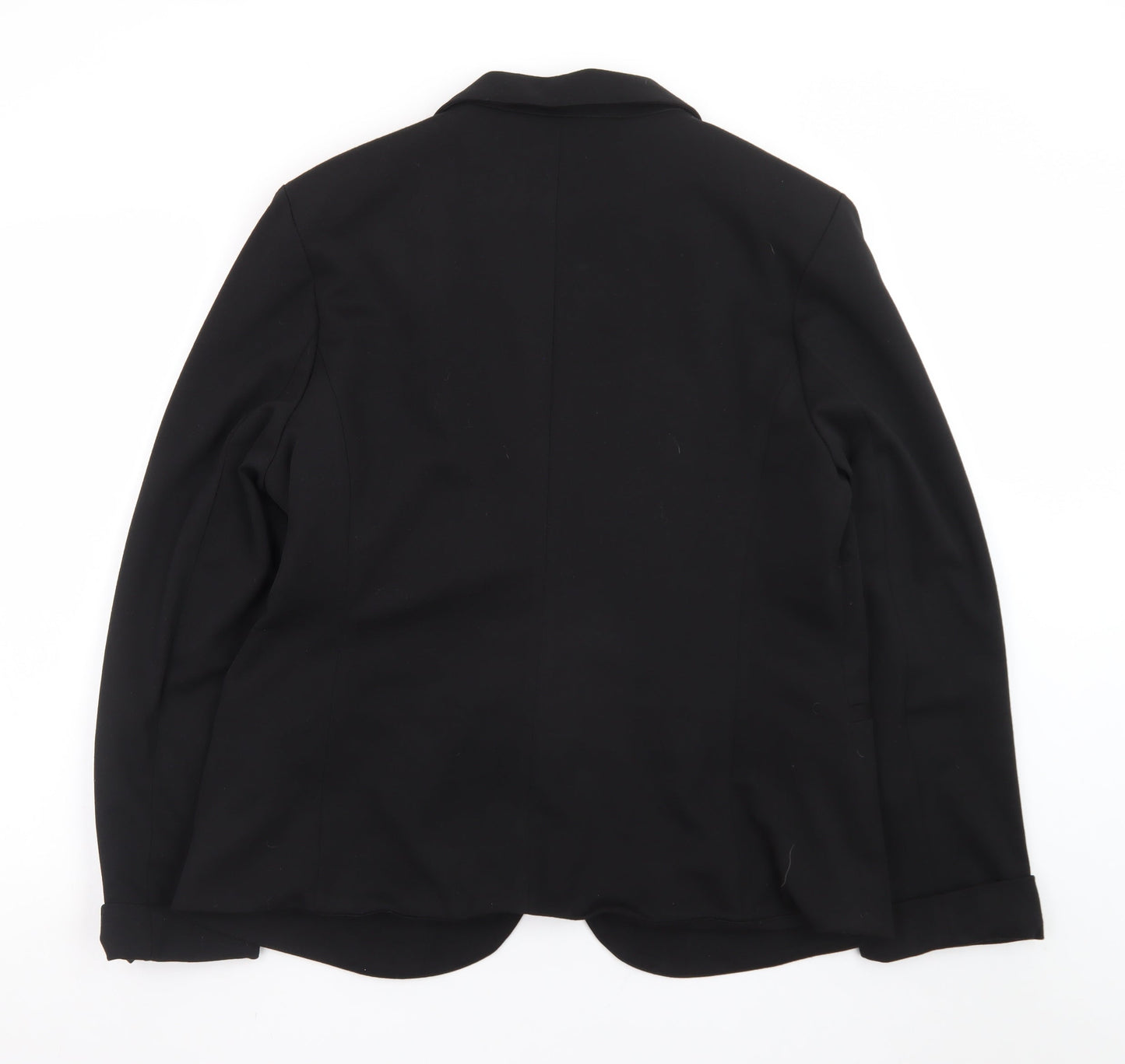 New Look Women Black UK 18 Classic Single-Breasted Blazer
