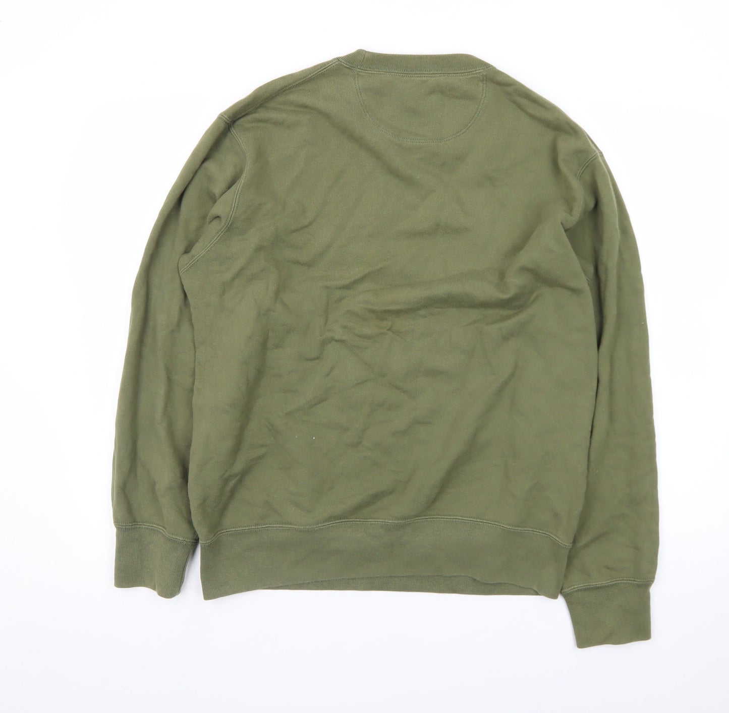 Uniqlo Men’s Green Crew Neck Pullover Sweatshirt Size L