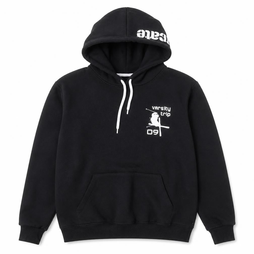 Syndicate Varsity Trip 09 Black Men's Pullover Hoodie Size S