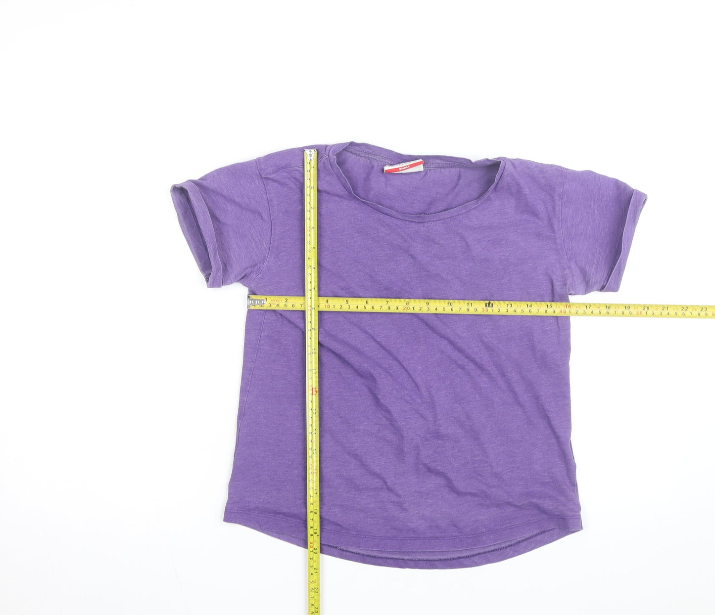 New Balance Women's Purple Short Sleeve Cotton T-Shirt Size S