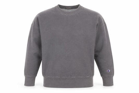 Champion Men's Grey Crew Neck Pullover Sweatshirt Size S