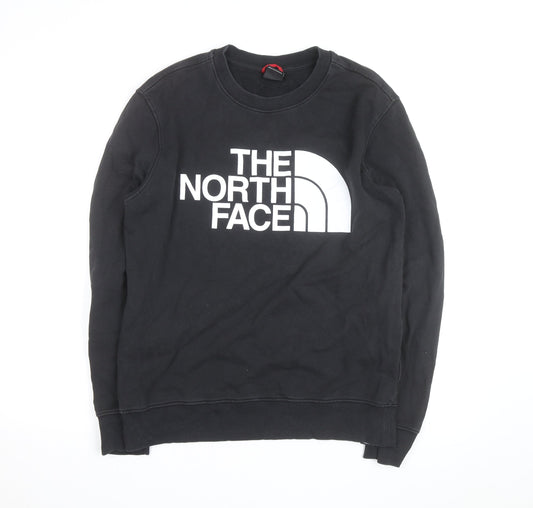 The North Face Men’s Black Logo Pullover Sweatshirt Size L