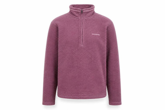 Craghoppers Womens Purple Fleece Pullover Sweatshirt UK 12