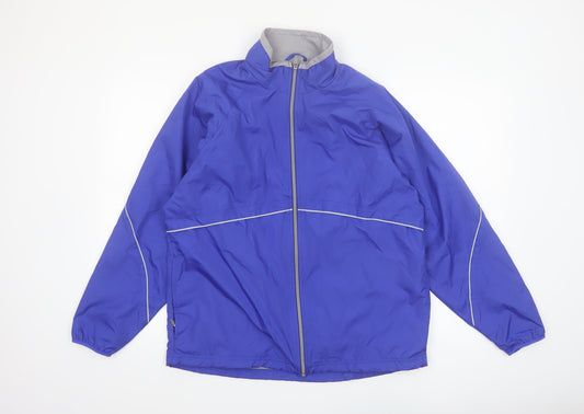 Charles River Apparel Men's Blue XS Windbreaker Jacket Lightweight