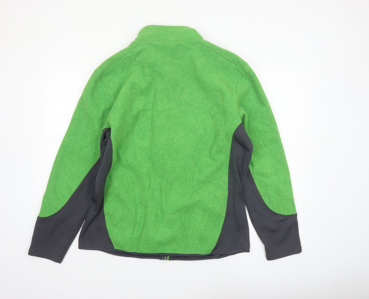 Port Authority Mens Green Soft Shell Fleece Jacket Size L