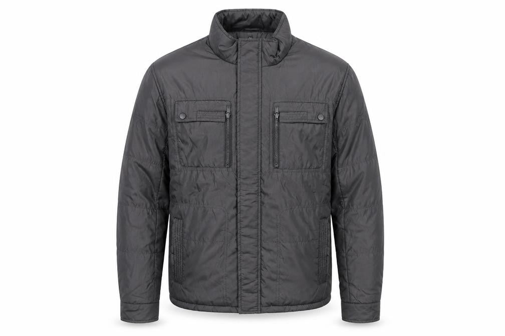 IN-C International Concepts Men's Grey L Puffer Jacket Polyester