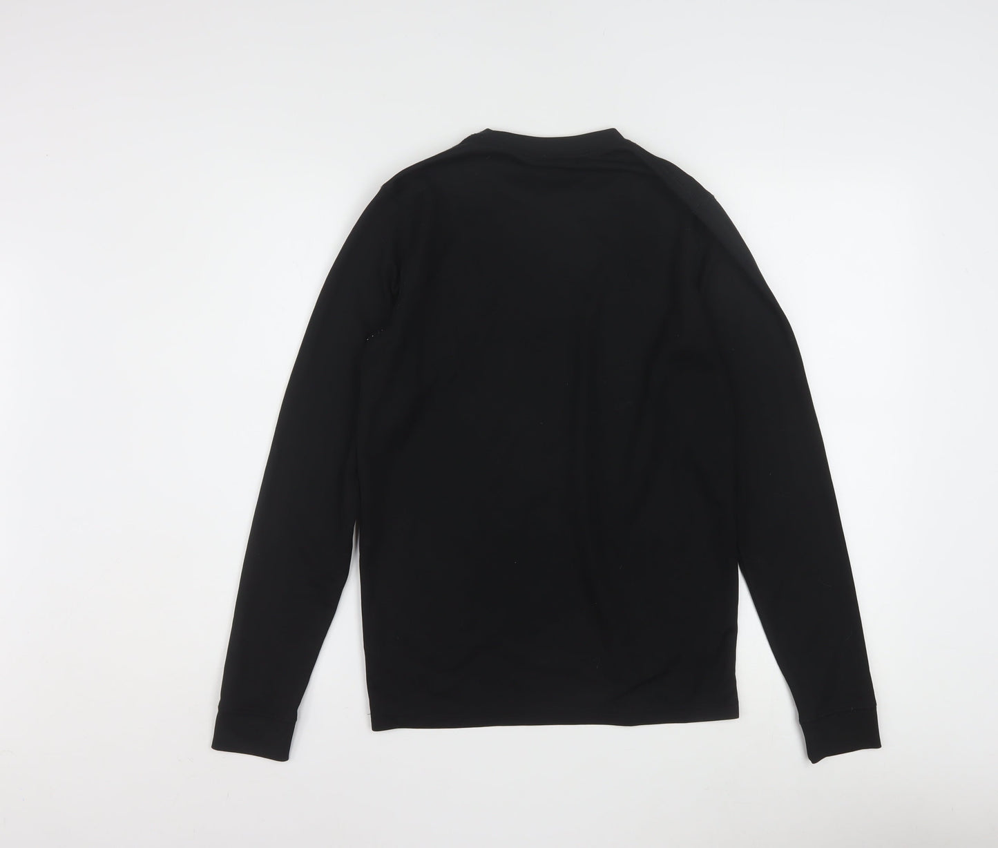 Campri Men's Black Long Sleeve Athletic Quick Dry Top M