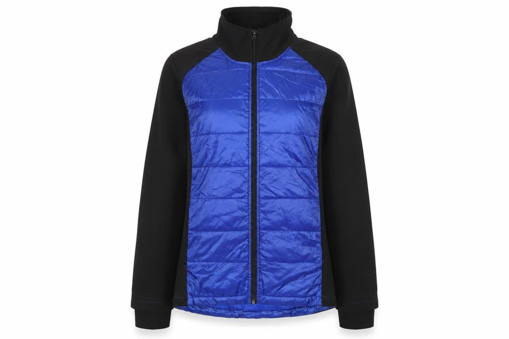 Athletic Works Women's Blue Softshell Jacket Size M Full Zip
