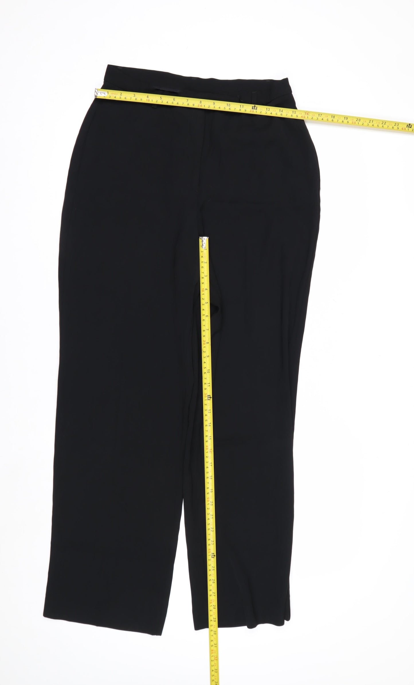 New York & Company Womens Black Size 10 Straight Dress Pants