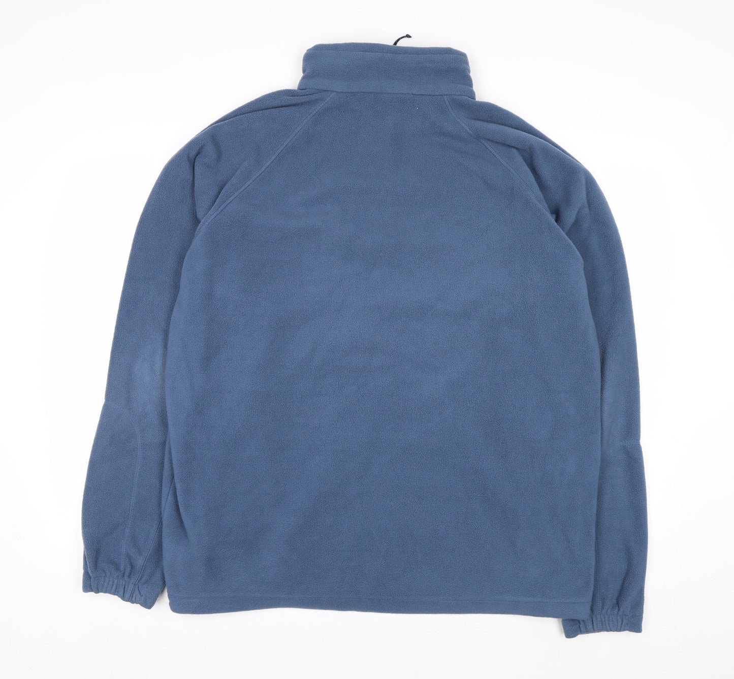 Columbia Men's Blue Full Zip Fleece Sweatshirt XL Outdoor Hiking