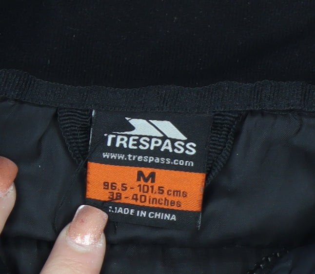 Trespass Men's Black M Fleece Puffer Jacket Outdoor Winter