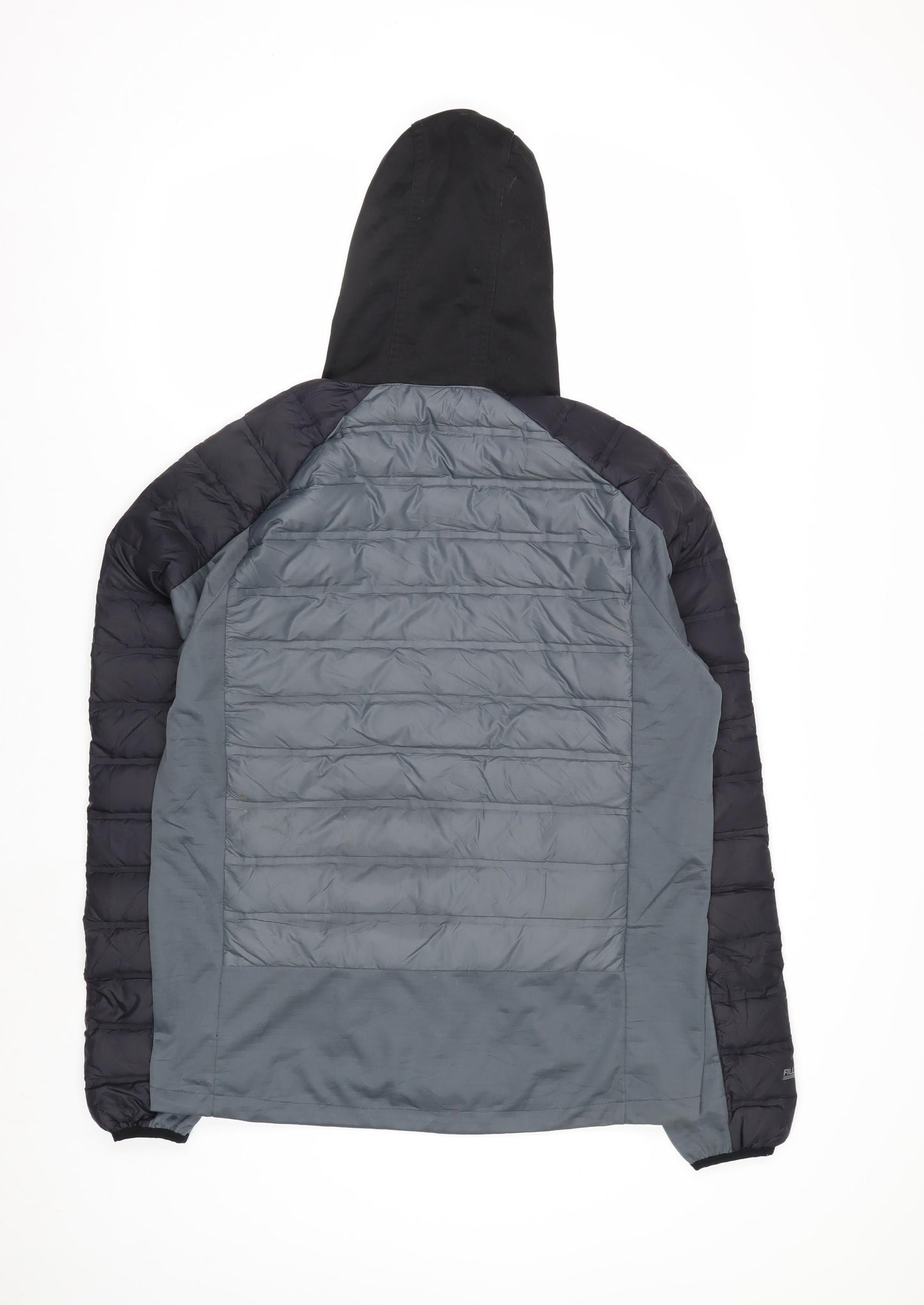 Gerry Men's Grey Hooded Puffer Jacket M Winter Down Outdoor