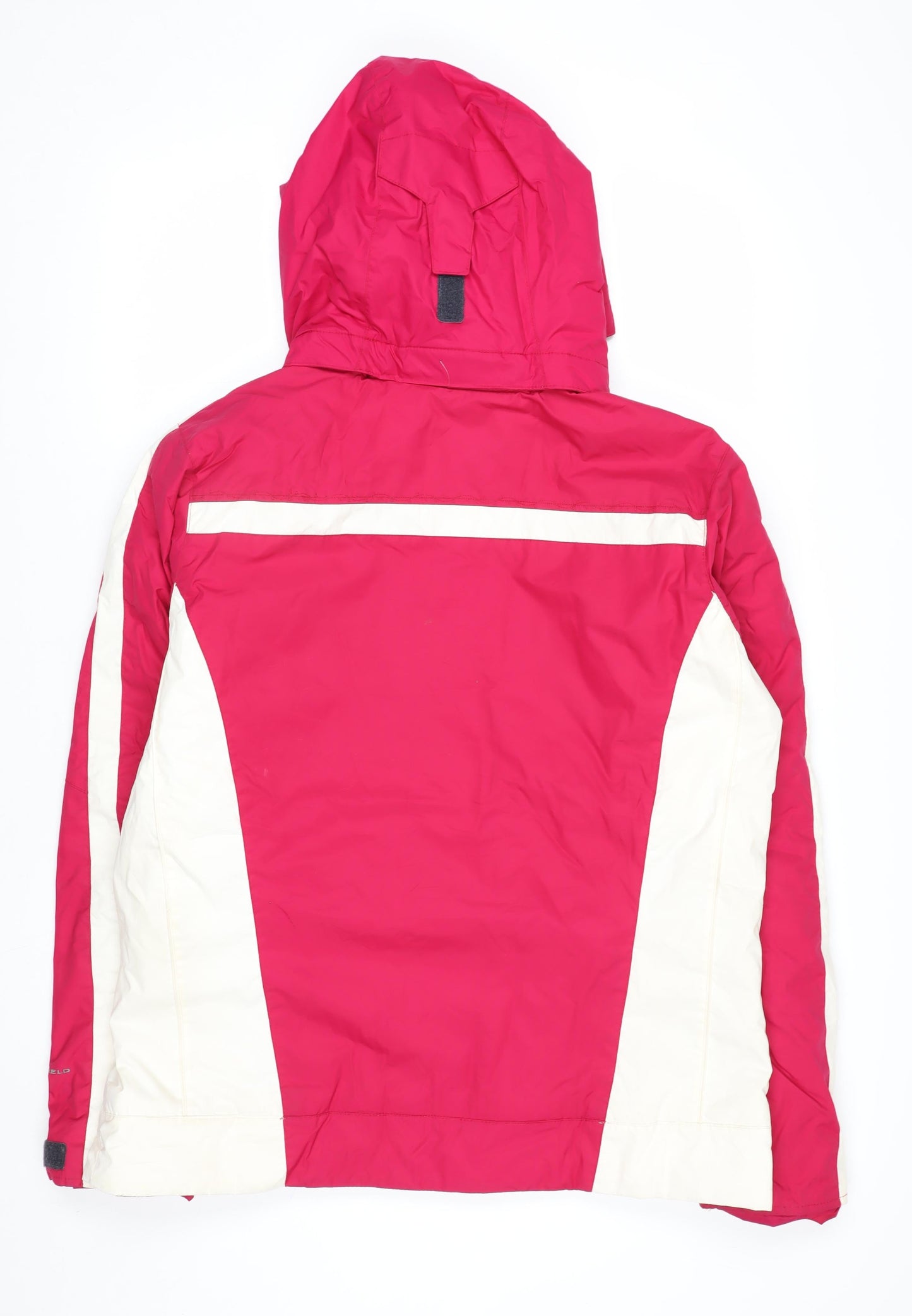 Columbia Women's Pink Waterproof Ski Jacket L Hooded Outdoor Coat