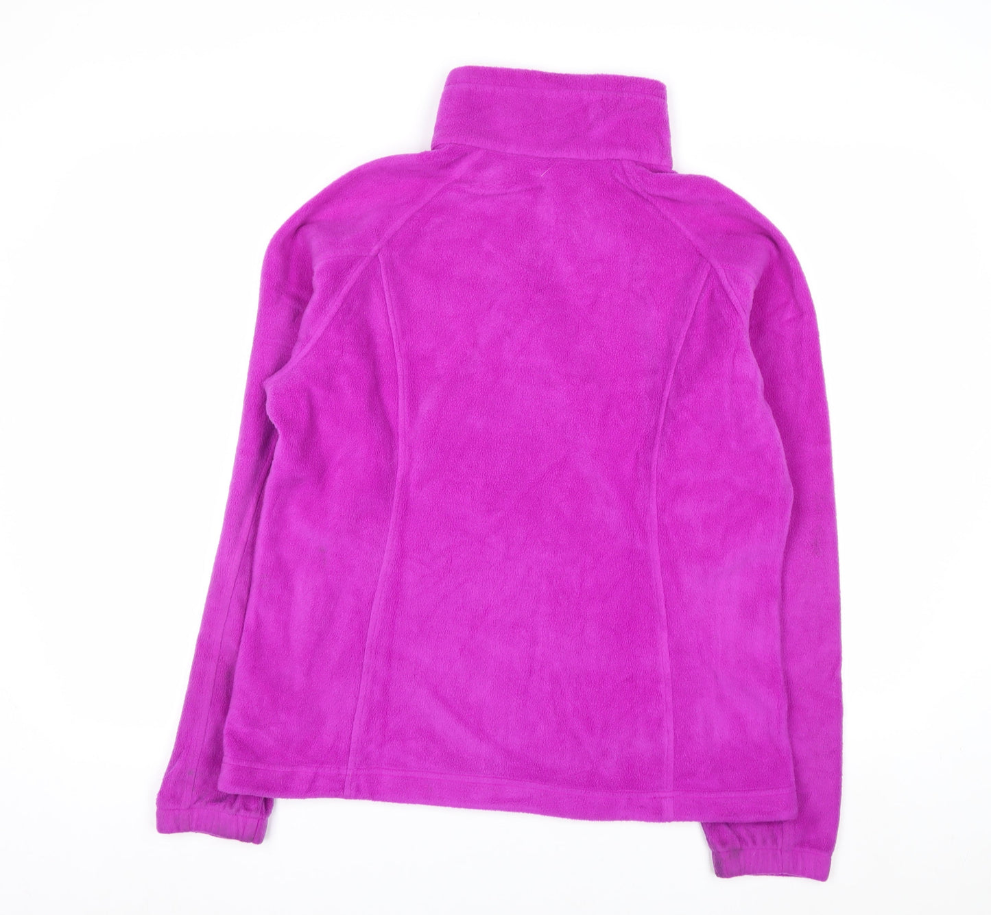Columbia Women’s Pink Full Zip Fleece Sweatshirt L Warm Outdoor