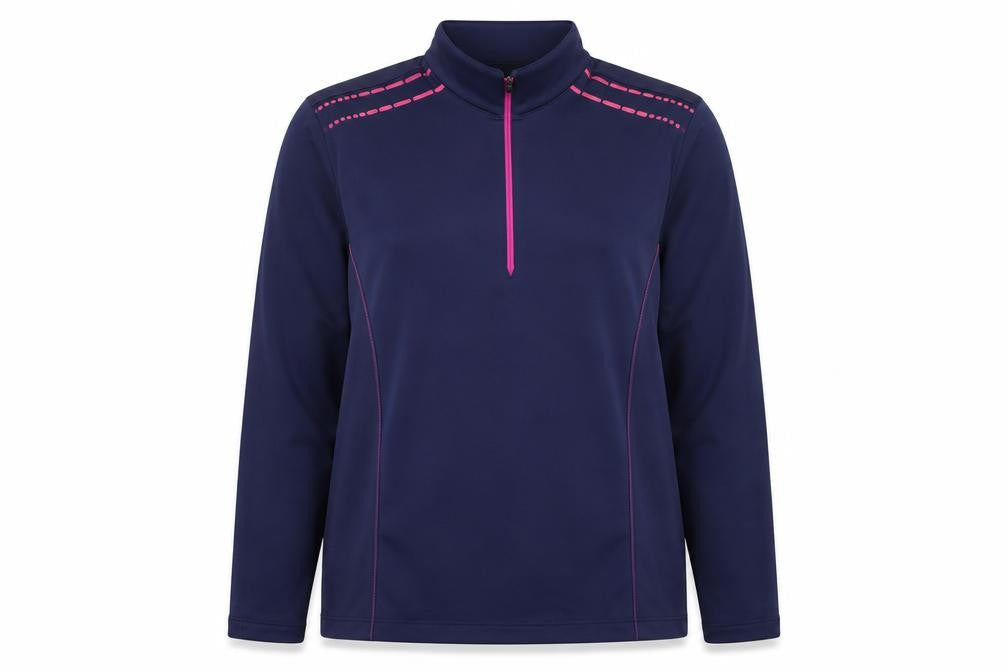 Nike Golf Women's Navy Therma-Fit 1/2 Zip Pullover Sweatshirt Size L