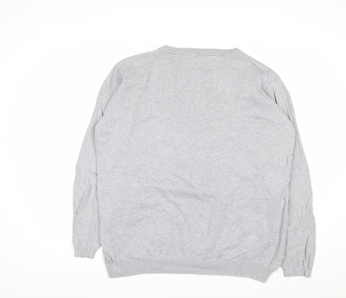 Cotton Traders Women's Silver Bird Knit Cotton Jumper Size 20
