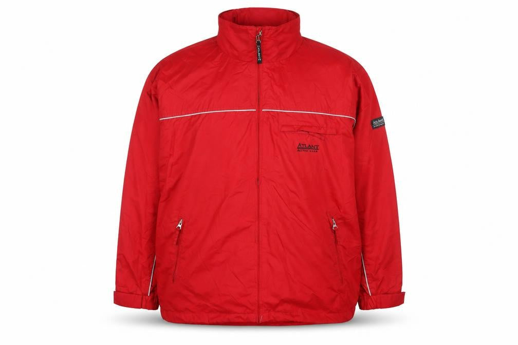 Atlant Active Wear Men's Red XL Windbreaker Jacket Waterproof