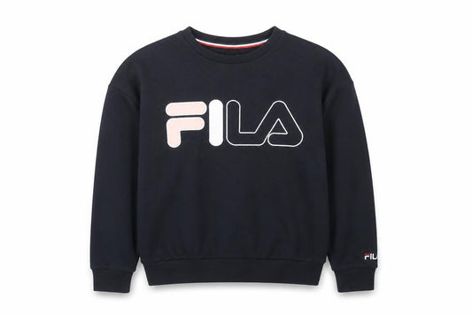 Fila Women's Navy Blue Small Pullover Sweatshirt