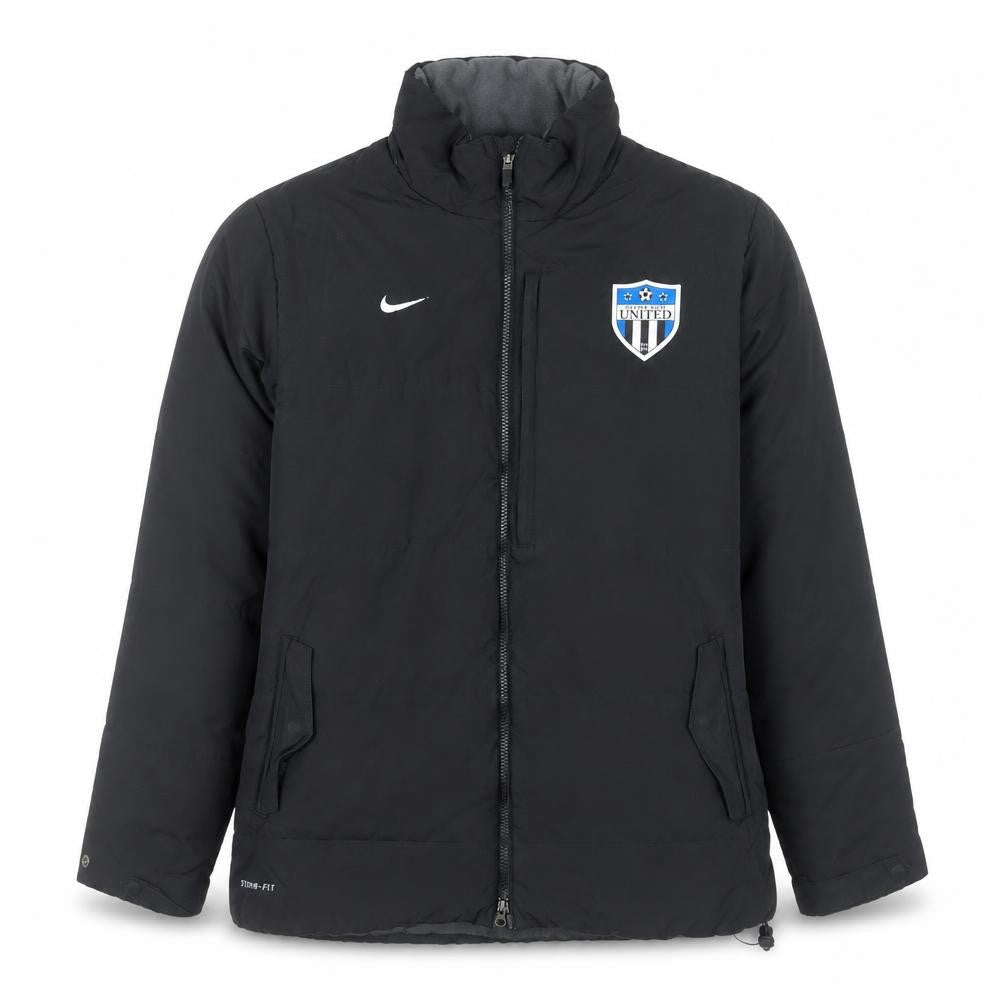 Nike Mens Black Storm-FIT Puffer Jacket L Regular 42in Waterproof