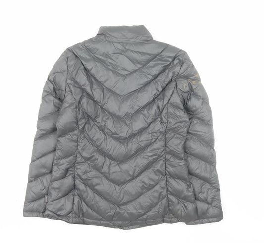 Calvin Klein Men's Grey M Lightweight Down Puffer Jacket