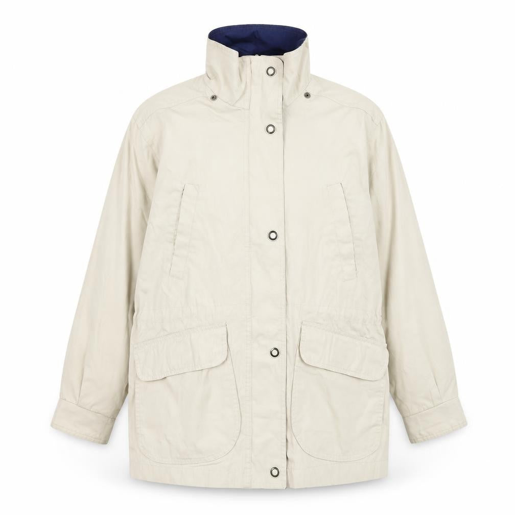 Pacific Trail Men's Beige Parka Jacket Size S Cotton Blend Outdoor