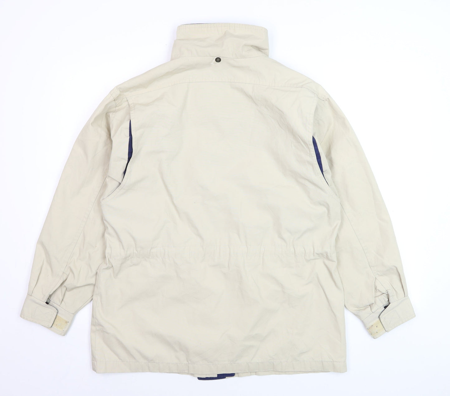 Pacific Trail Men's Beige Parka Jacket Size S Cotton Blend Outdoor