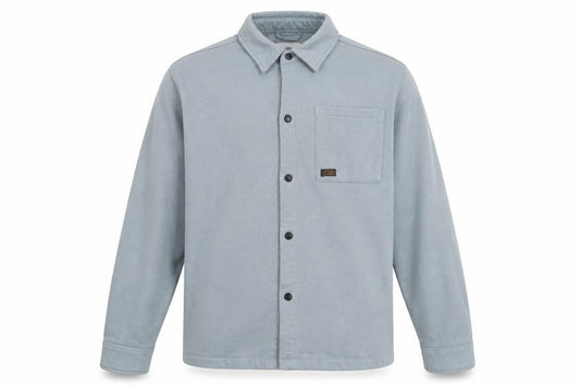 Tokyo Laundry Men’s Grey XL Button-Up Casual Shirt Long Sleeve Cotton Blend