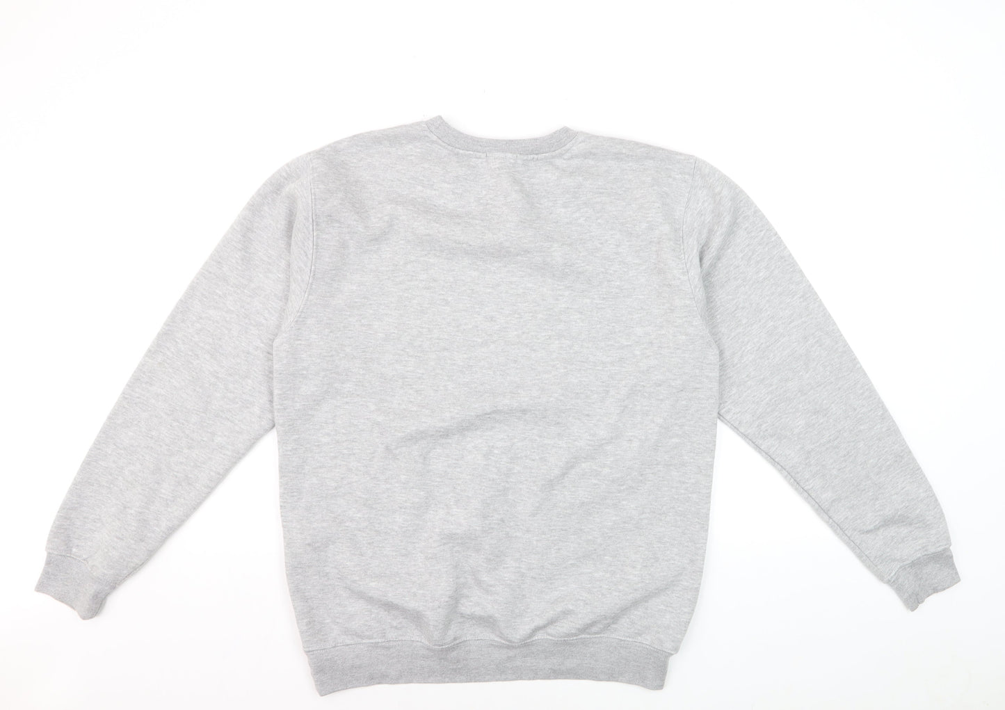 Boohoo Women's Grey 'Chicago' Pullover Sweatshirt Size S