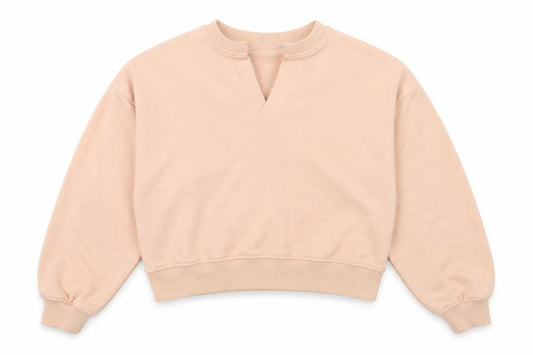 Missguided Women Beige UK 8 Pullover Sweatshirt Relaxed Fit