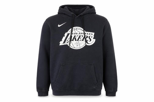 Nike Men's Black Los Angeles Lakers Pullover Hoodie L Sports Fleece