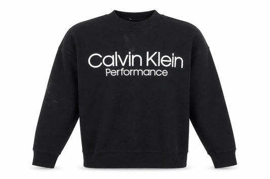 Calvin Klein Performance Men's Black M Crew Neck Pullover Sweatshirt