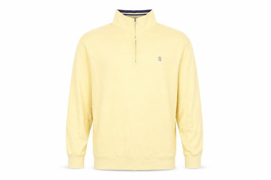 IZOD Men’s Beige XL 1/2 Zip Cotton Golf Sweatshirt