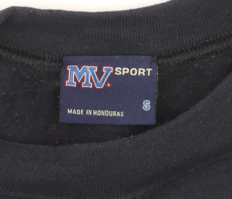 MV Sport Men's Black Coastal Carolina University Pullover Sweatshirt S