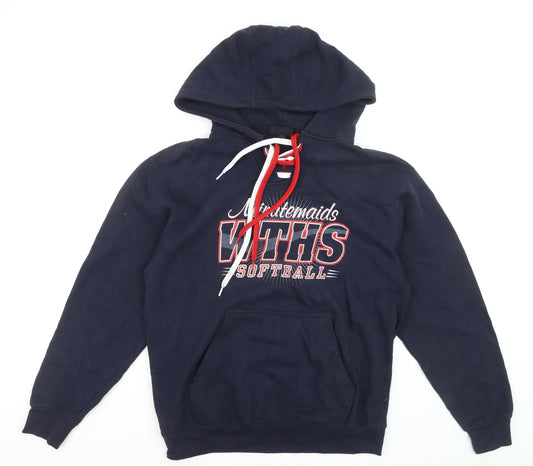 Pennant Men’s Blue Pullover Hoodie M Sports Graphic Fleece