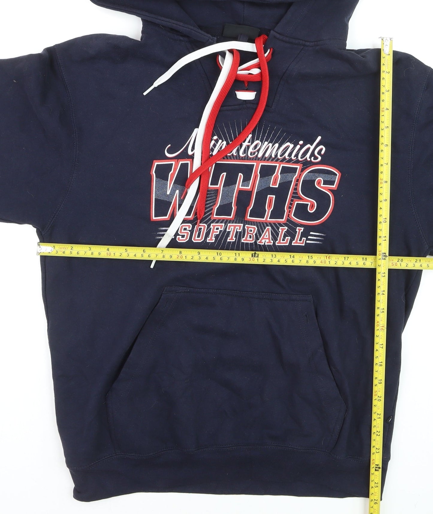 Pennant Men’s Blue Pullover Hoodie M Sports Graphic Fleece