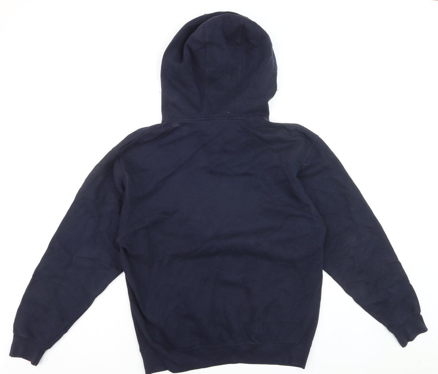 Pennant Men’s Blue Pullover Hoodie M Sports Graphic Fleece