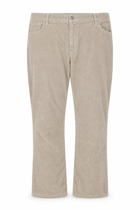 Cotton Traders Women's Beige Corduroy Chino Trousers Size 18