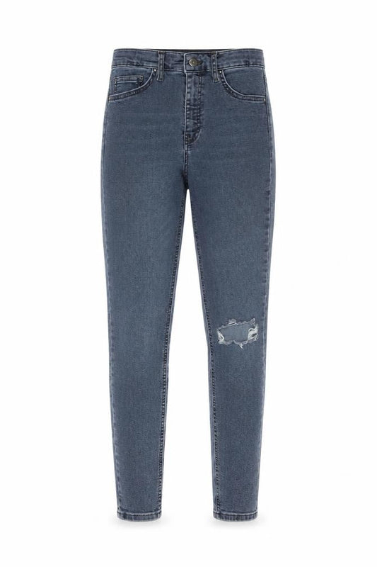 Topshop Women’s Blue High Rise Skinny Jeans Size 10 W28 L32