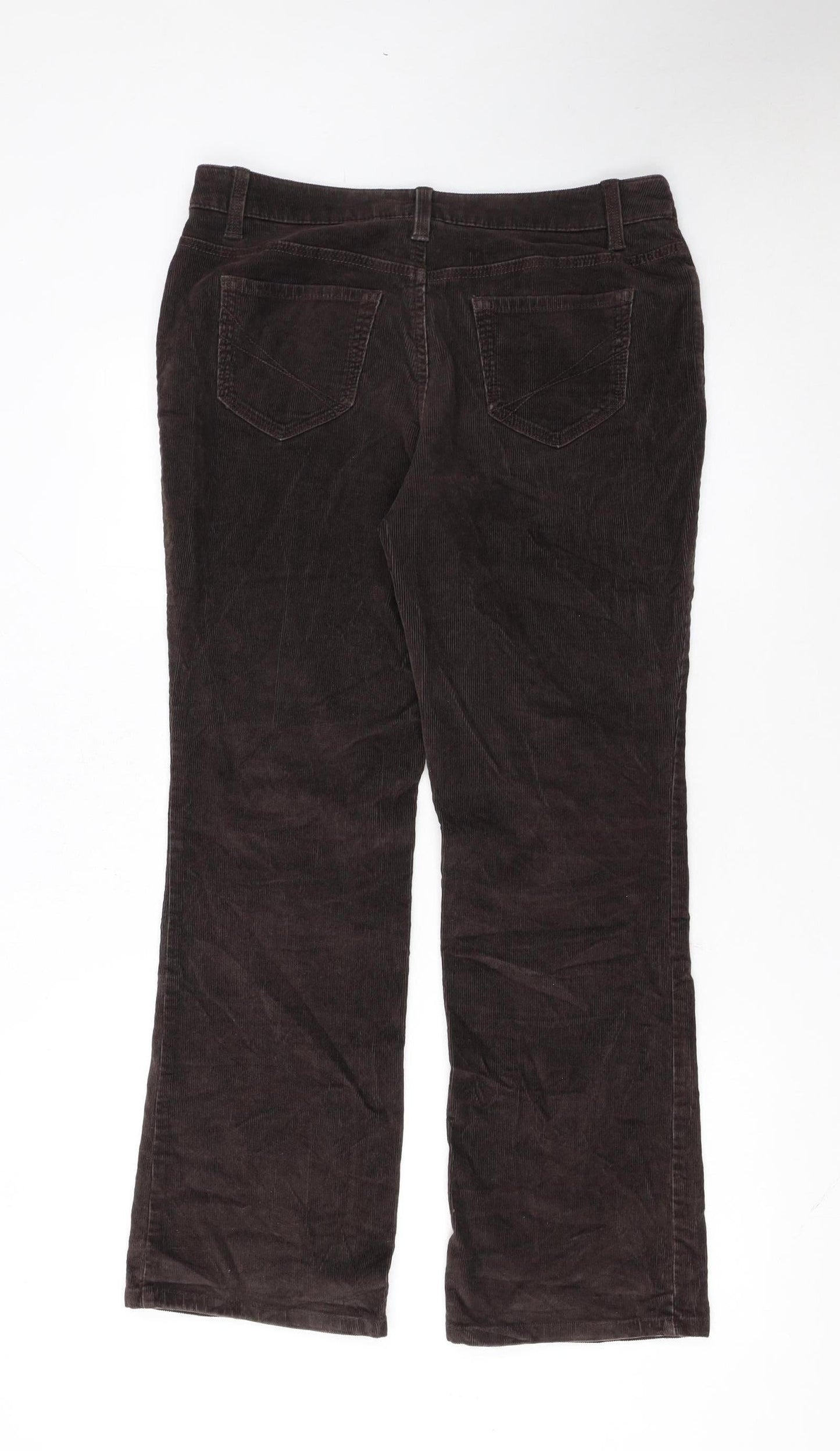 Sonoma Women’s Brown Corduroy Petite Chino Trousers Size 8P
