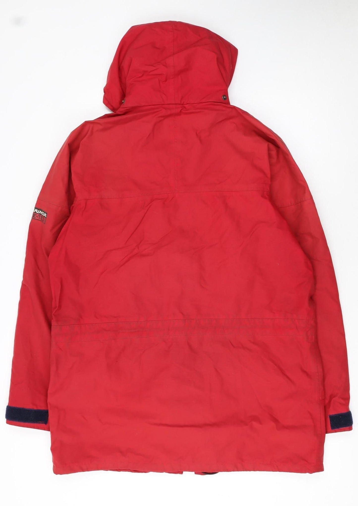 Karrimor Womens Red Waterproof Hooded Parka Jacket Size 14