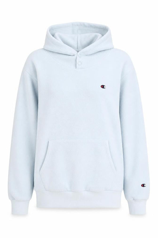 Champion Women's Light Blue Pullover Fleece Hoodie Size S
