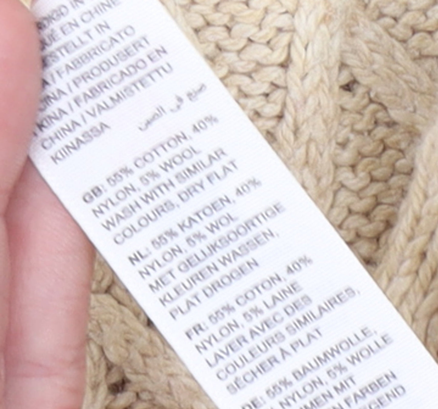 Fat Face Women Beige Cotton Knit Jumper Dress Size 6