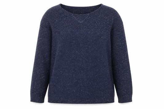 FatFace Women’s Blue Cotton Pullover Jumper Size 12