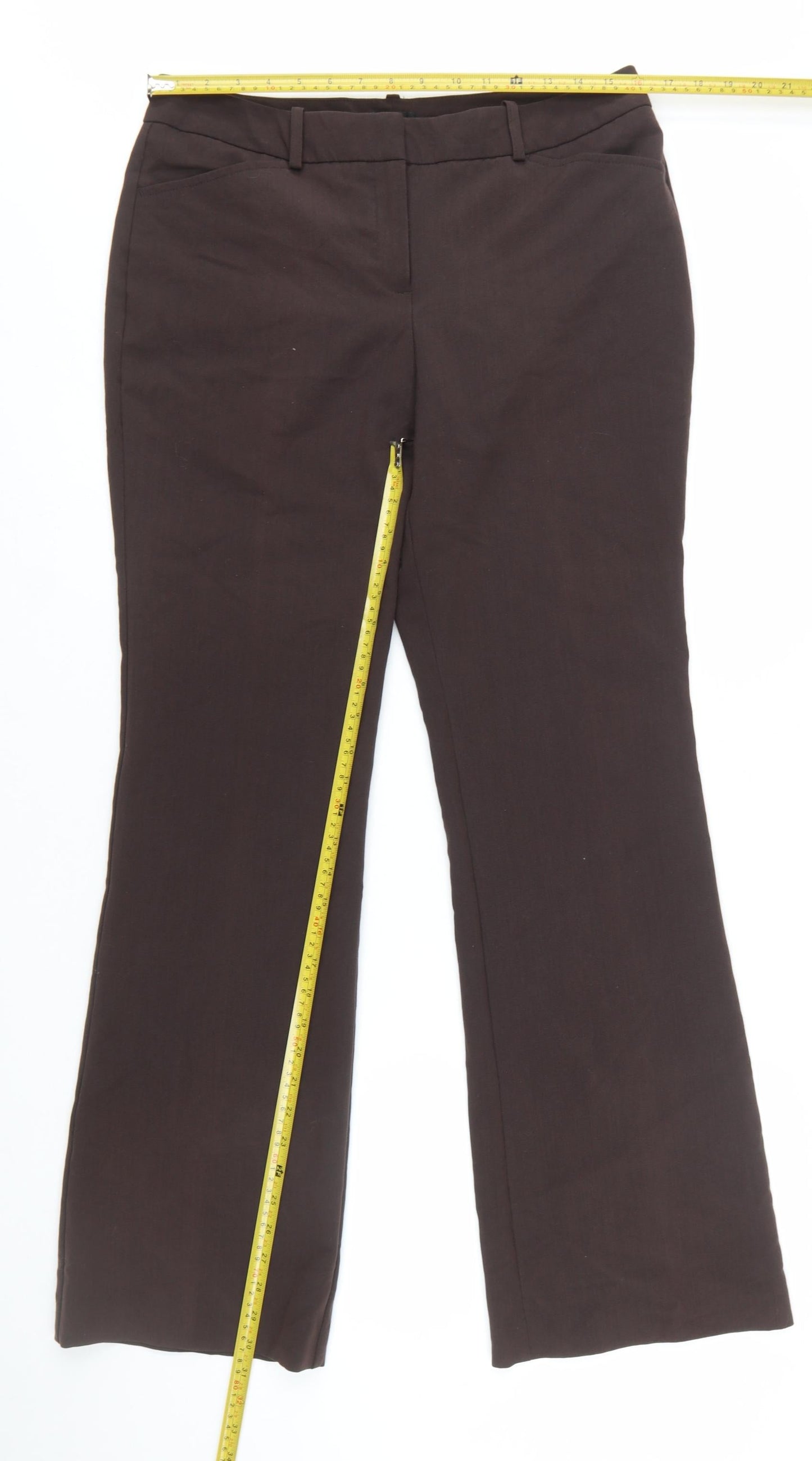 Worthington Women’s Brown Dress Pants Size 10 Straight Leg Modern Fit