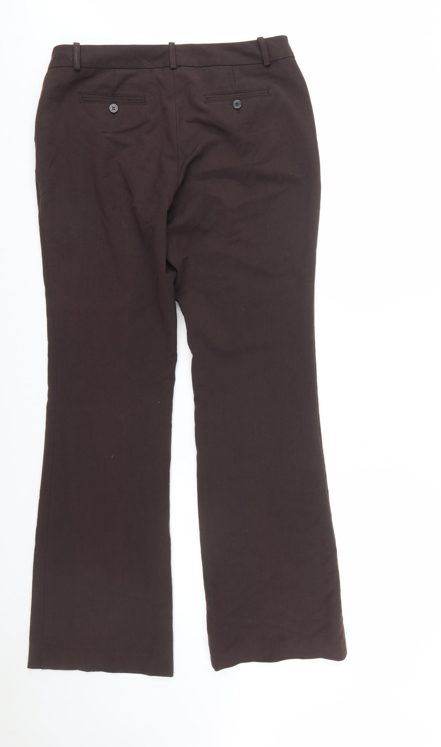 Worthington Women’s Brown Dress Pants Size 10 Straight Leg Modern Fit