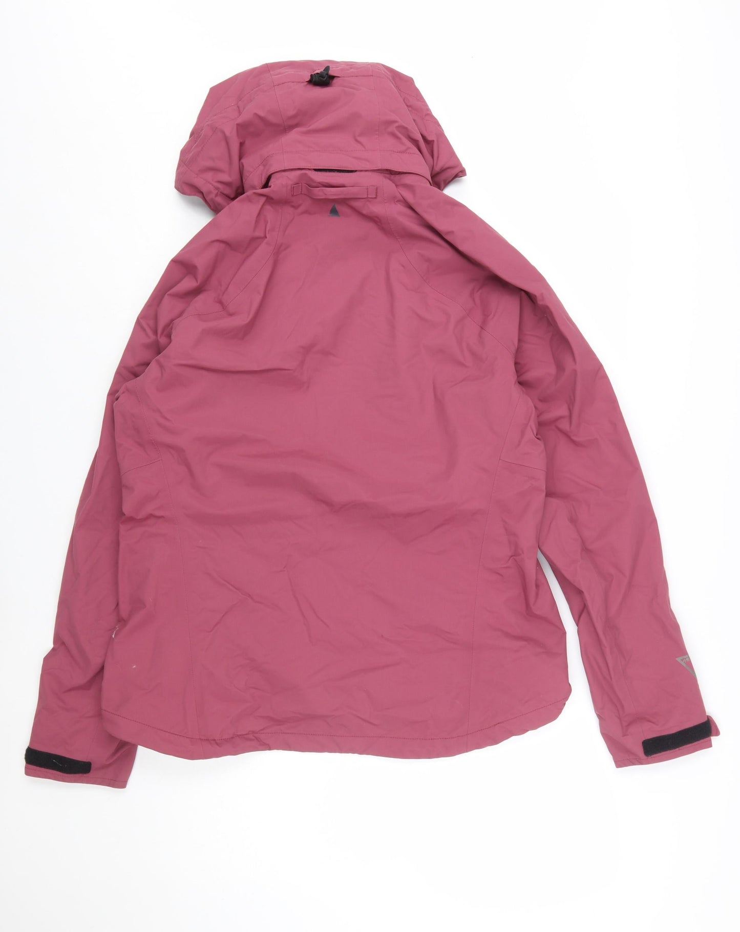 Musto Women's Pink Waterproof Hooded Rain Jacket Size 14
